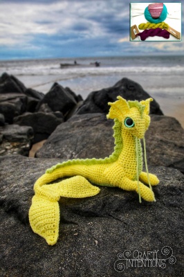 Sea Dragon (Crocheted Creature): Kits With Special Eyes